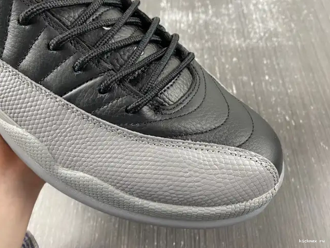 Cheap MAX Black Air Jordan Wolf 12 CT8013-019 Grey 0423